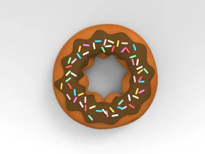Donut 3D Model
