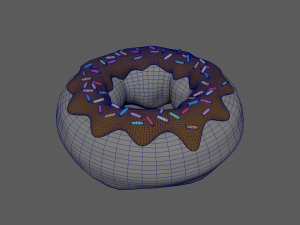 Donut 3D Model