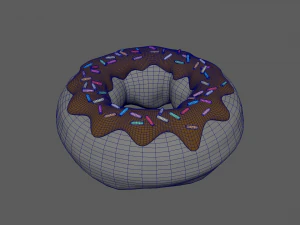 Donut 3D Model