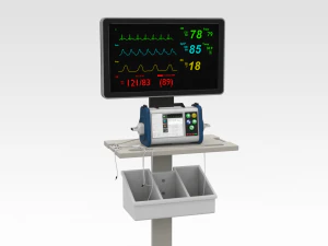 ECG Machine 3D Model
