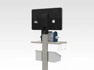 ECG Machine 3D Model