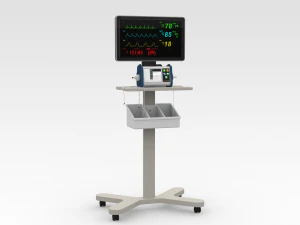 ECG Machine 3D Model