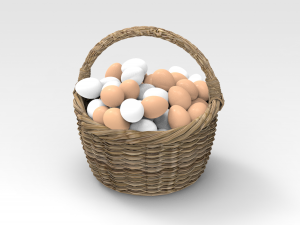 Egg Basket Modelo 3D