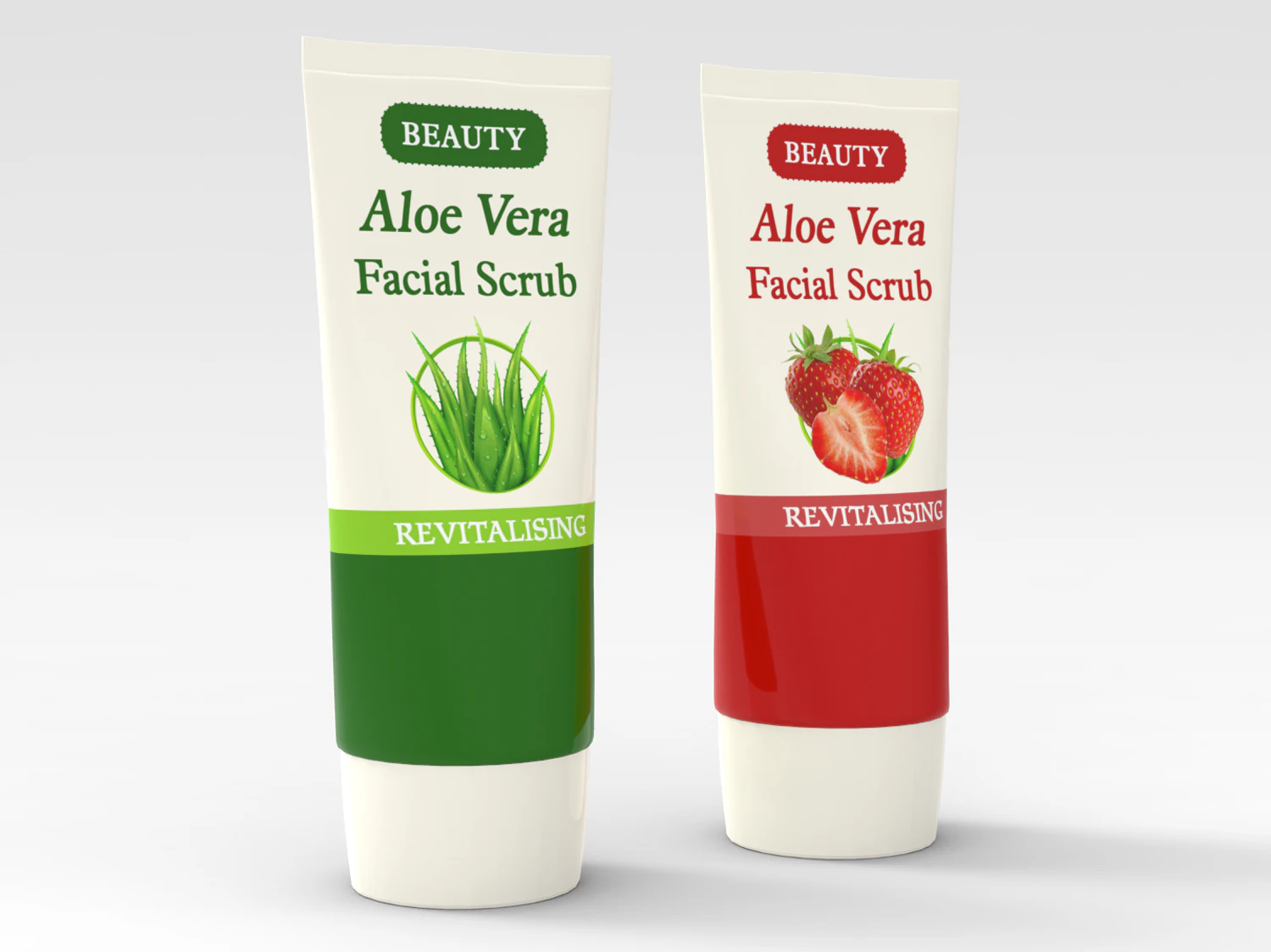 Face Cream 3D Model .c4d .max .obj .3ds .fbx .stl .blend 
