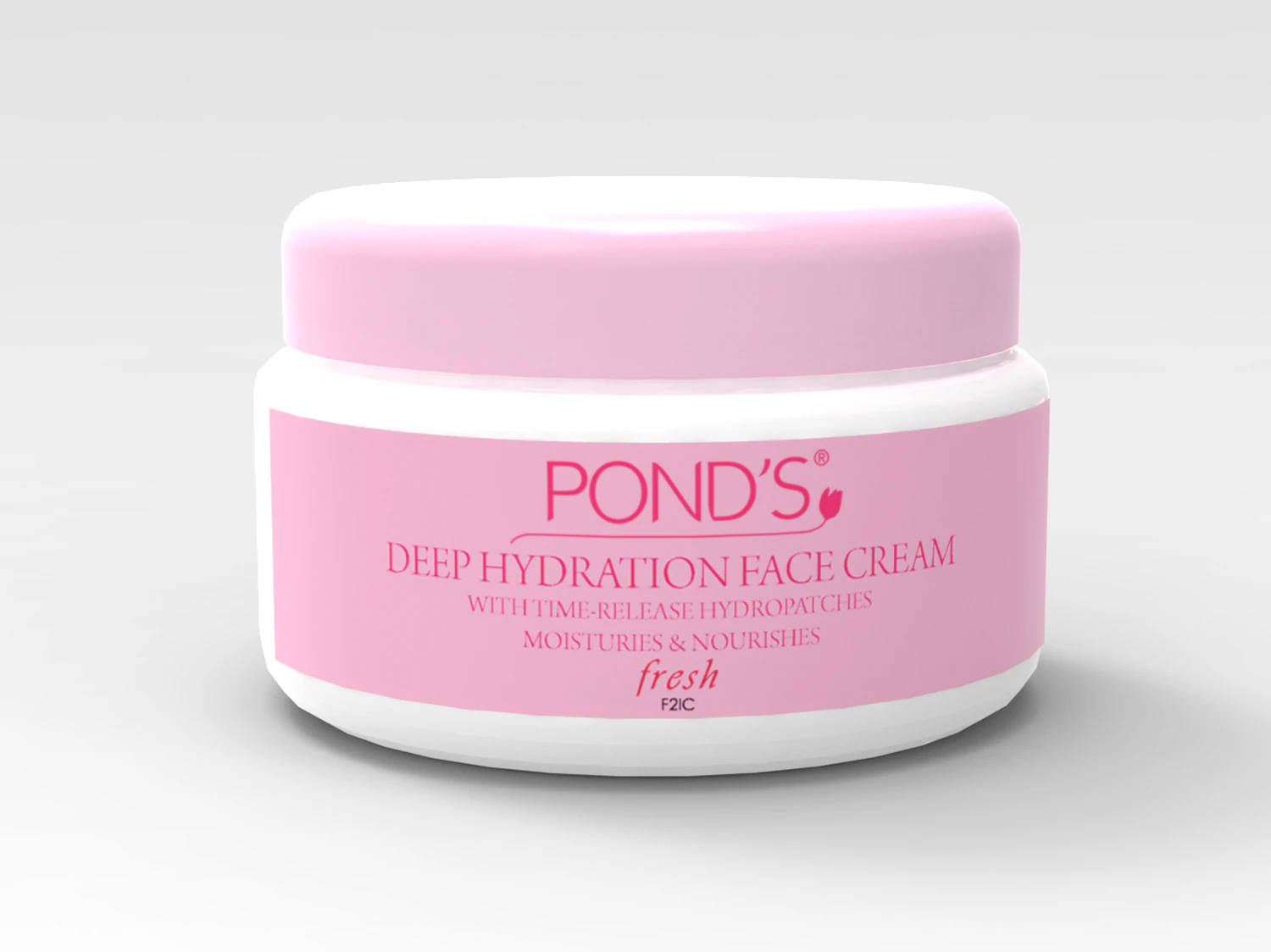 Face Cream 3D Model .c4d .max .obj .3ds .fbx .stl .blend 