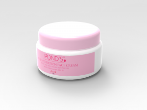 Face Cream Model 3D