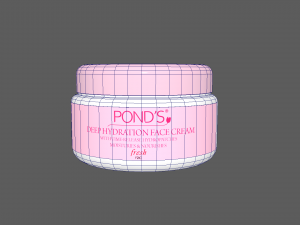 Face Cream Model 3D