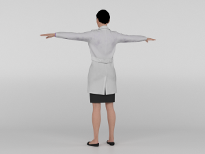 Female Doctor 3D 모델