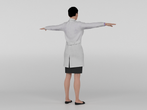 Female Doctor 3D 모델