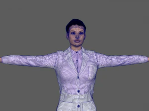 Female Doctor 3D Model