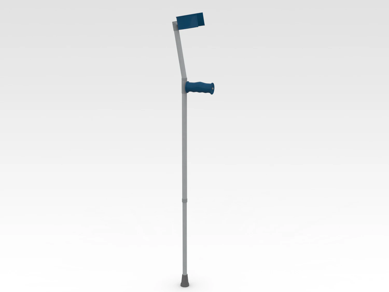 Forearm Crutch 3D Model .c4d .max .obj .3ds .fbx .stl .blend 