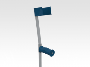Forearm Crutch Modello 3D
