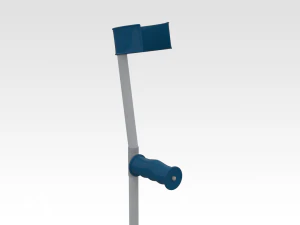 Forearm Crutch 3D Model