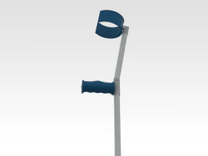 Forearm Crutch 3D Model