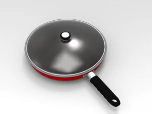 フライパン 3Dモデル