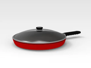 フライパン 3Dモデル