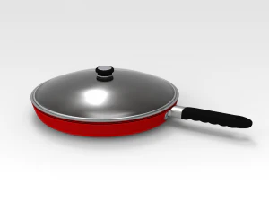 フライパン 3Dモデル