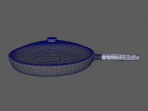 フライパン 3Dモデル