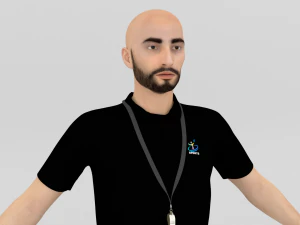 Coach - Trainer 3D Model