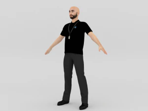 Coach - Trainer 3D Model