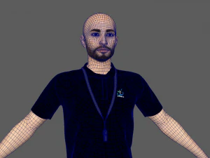 Coach - Trainer 3D Model