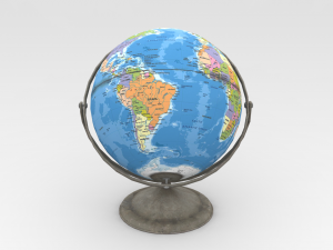 Globe 3D 모델