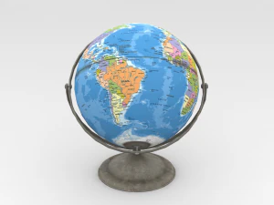 Globe 3D Model
