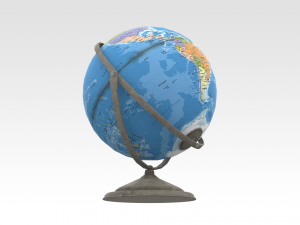 Globe 3D 모델