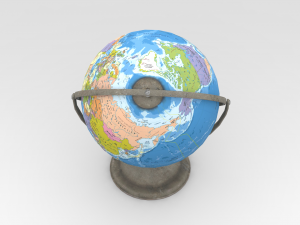 Globe 3D 모델
