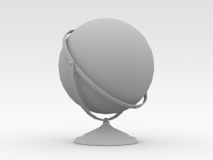 Globe 3D 모델