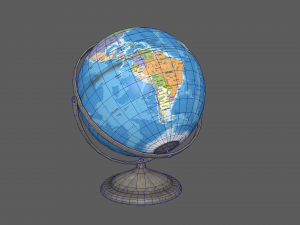 Globe 3D 모델
