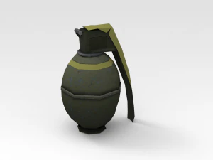 Grenade 3D Model