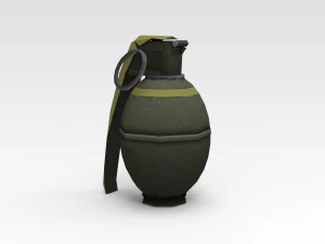 Grenade 3D Model