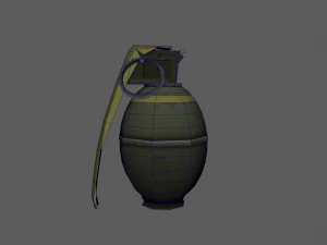 Grenade 3D Model