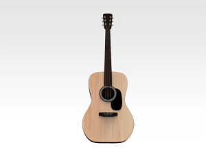Chitarra Modello 3D