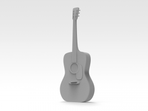 Guitar 3D 모델
