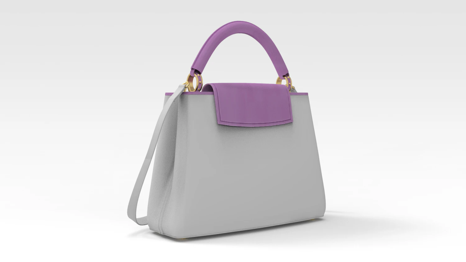 Handbag 3D Model .c4d .max .obj .3ds .fbx .stl .blend 