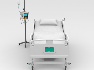 Hospital Bed Model 3D