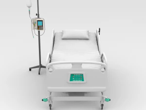 Lit d'h&ocirc;pital Modèle 3D