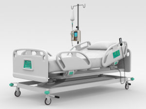 Hospital Bed Model 3D
