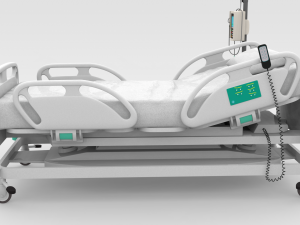 Hospital Bed Model 3D