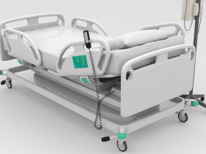 Hospital Bed Model 3D