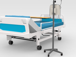 Hospital Bed 3D-Modell