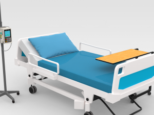 Hospital Bed 3D-Modell