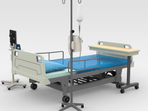 Hospital Bed Modelo 3D