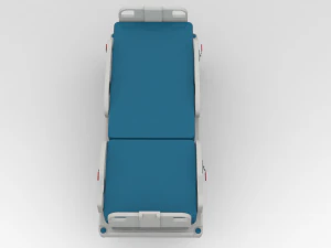 重症监护室床位 3D 模型