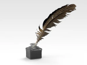 Inkwell 3D Model