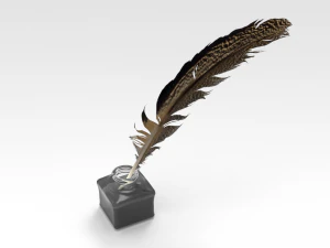 Inkwell 3D Model