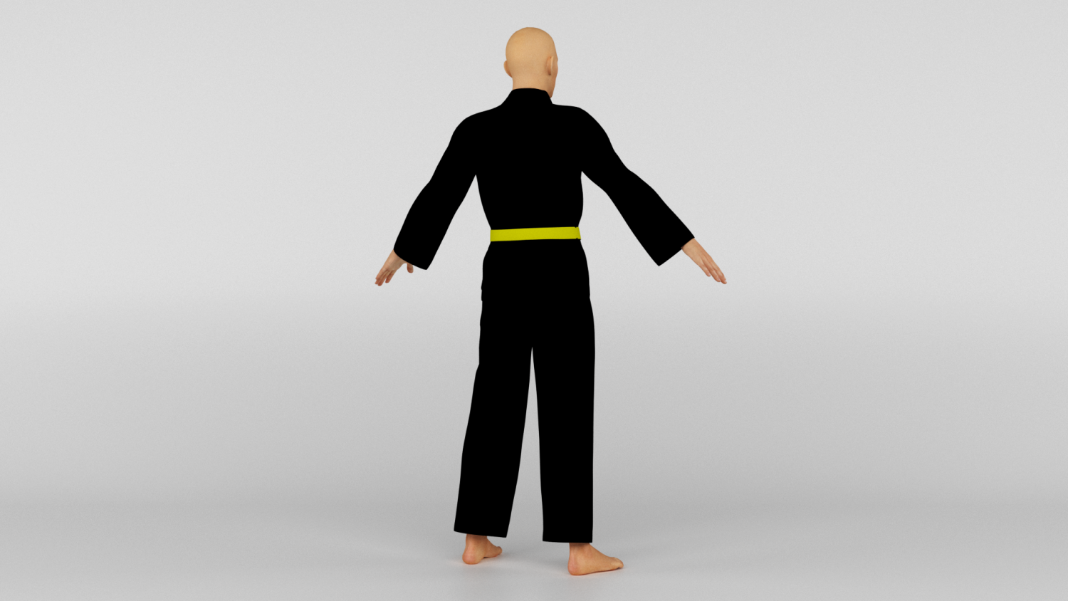 Karate Fighter 3D Модель in Мужчина 3DExport