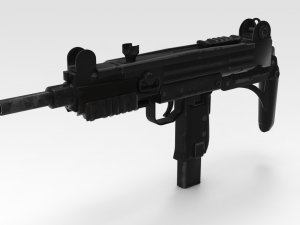 Machinegun Modèle 3D